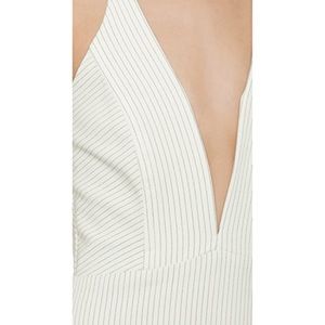 M by Michelle Mason deep v structured top